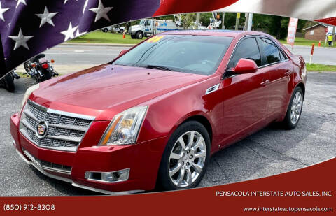 2008 Cadillac CTS for sale at PENSACOLA INTERSTATE AUTO SALES, INC. in Pensacola FL