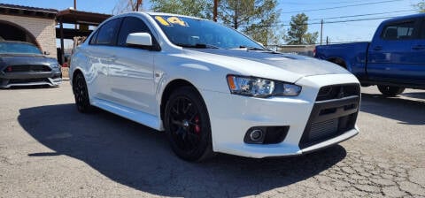 2014 Mitsubishi Lancer Evolution for sale at FRANCIA MOTORS in El Paso TX