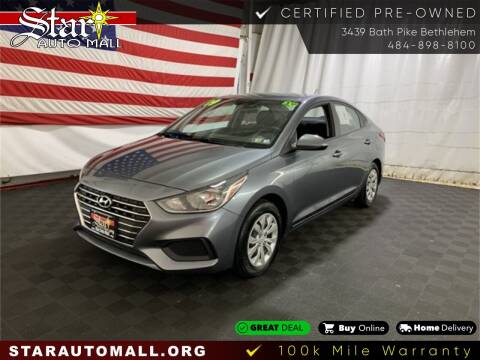 2019 Hyundai Accent for sale at STAR AUTO MALL 512 in Bethlehem PA