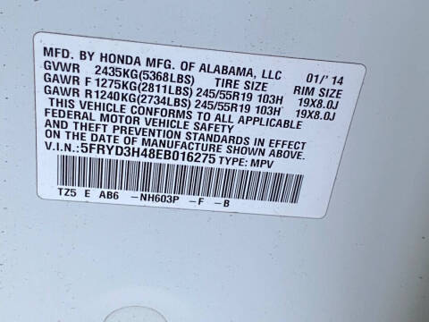 2014 Acura MDX w/Tech