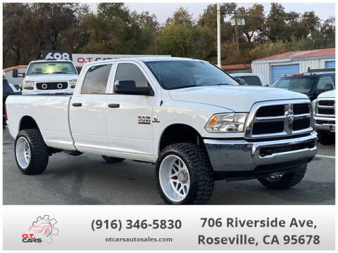 2018 RAM 2500 for sale at OT CARS AUTO SALES in Roseville CA