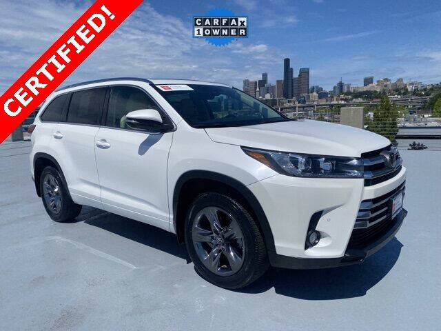 2018 Toyota Highlander Limited Platinum