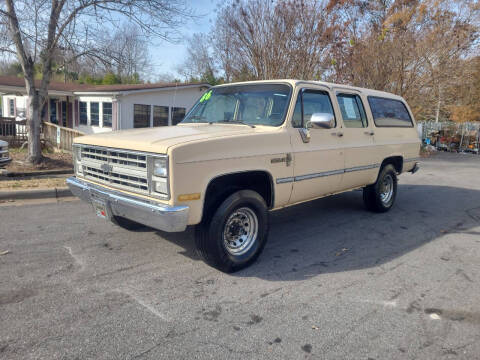 1986 Chevrolet Suburban for sale at TR MOTORS in Gastonia NC