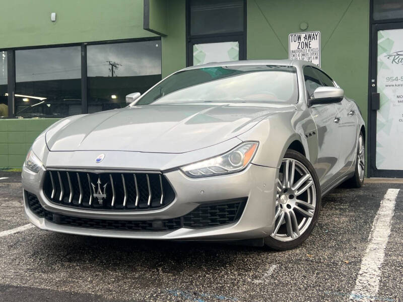 2018 Maserati Ghibli for sale at KARZILLA MOTORS in Oakland Park FL