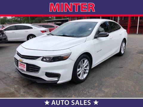 2017 Chevrolet Malibu for sale at Minter Auto Sales in South Houston TX