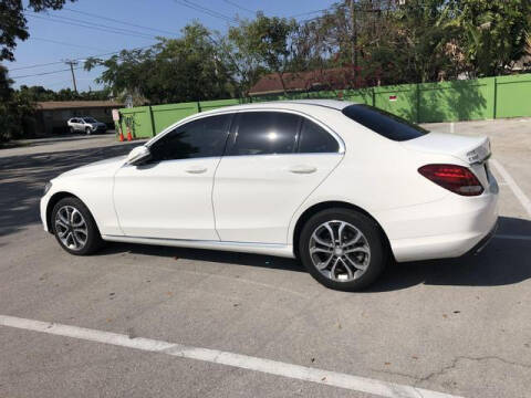 2015 Mercedes-Benz C-Class for sale at The Autoblock in Fort Lauderdale FL