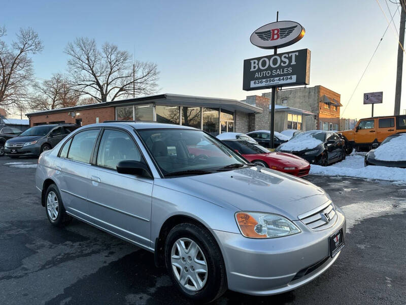 2003 Honda Civic for sale at BOOST AUTO SALES in Saint Louis MO