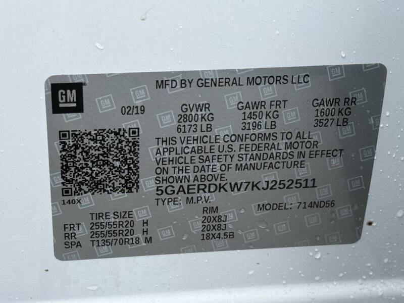 2019 Buick Enclave Avenir