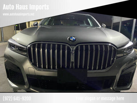 2022 BMW 7 Series for sale at Auto Haus Imports in Grand Prairie TX