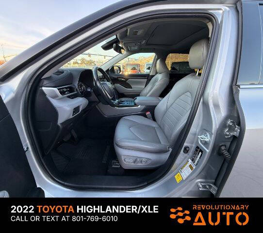 2022 Toyota Highlander XLE