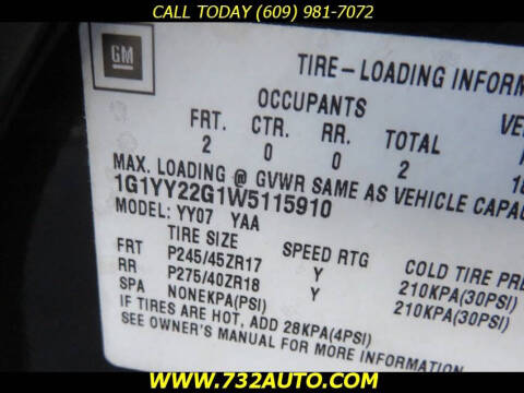 1998 Chevrolet Corvette