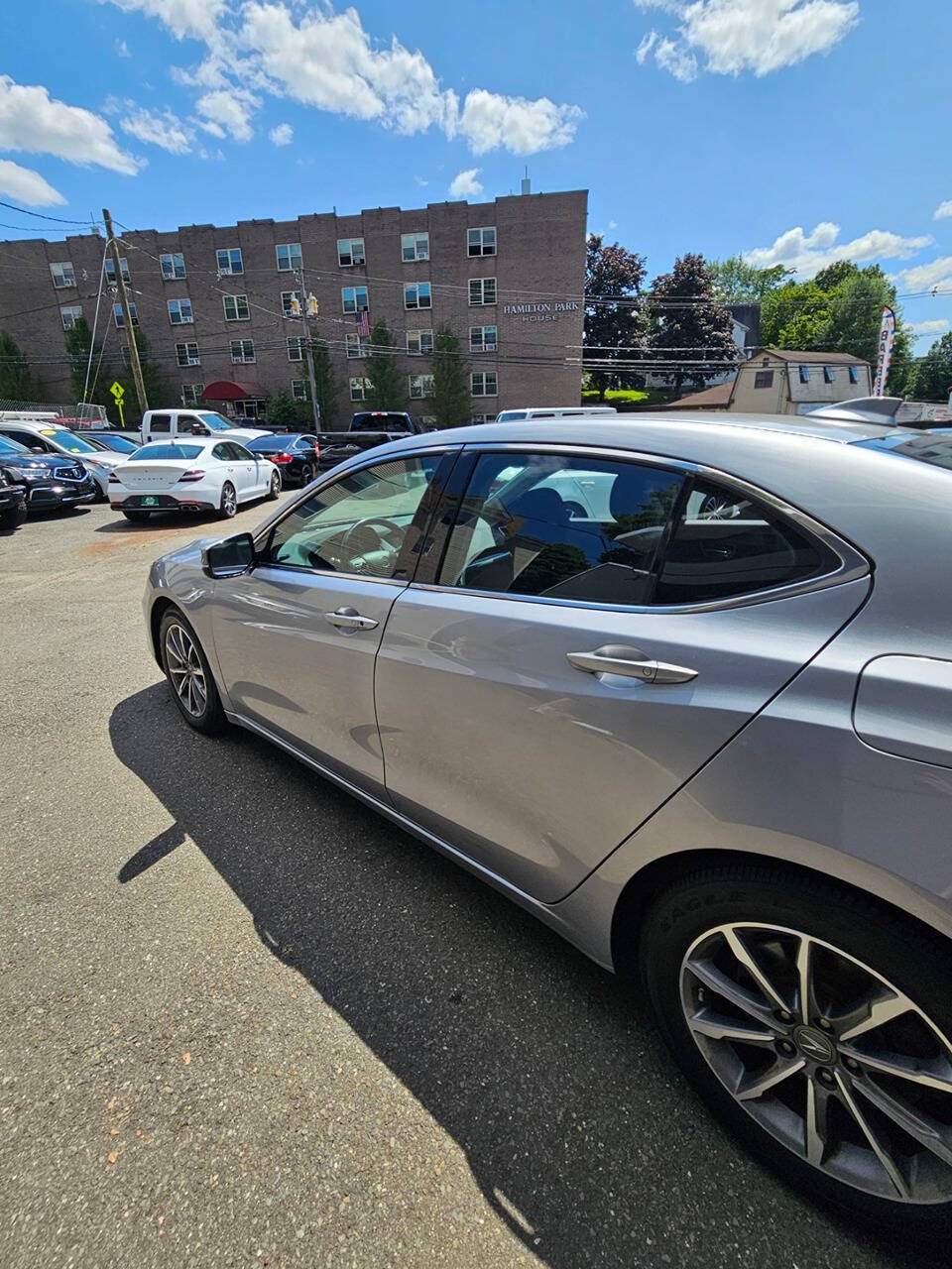 2020 Acura TLX for sale at RENOS AUTO SALES LLC in Waterbury, CT