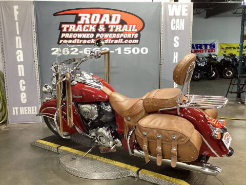 2015 Indian Chief Vintage Indian Red