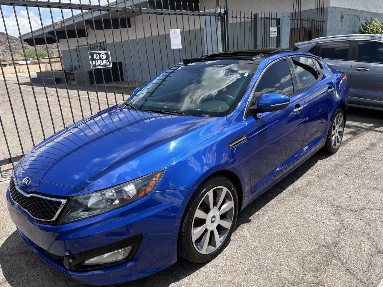 Blue 2013 Kia Optima SX SX 4dr Sedan 2