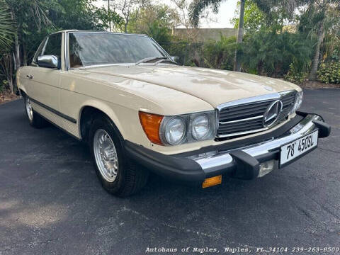 1978 Mercedes-Benz 450 SL for sale at Autohaus of Naples in Naples FL