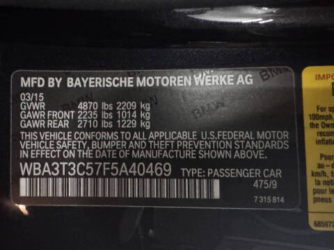 2015 BMW 4 Series 435i