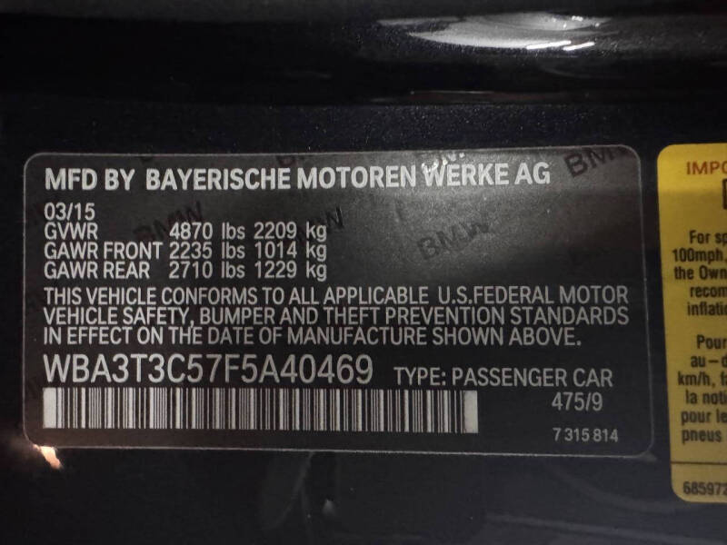 2015 BMW 4 Series 435i