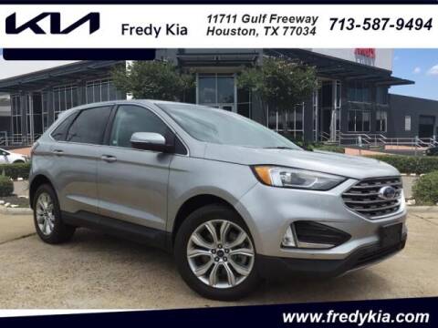 2022 Ford Edge for sale at FREDY KIA USED CARS in Houston TX
