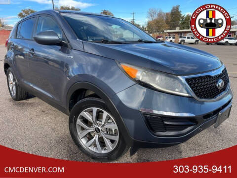 2015 Kia Sportage for sale at Colorado Motorcars in Denver CO