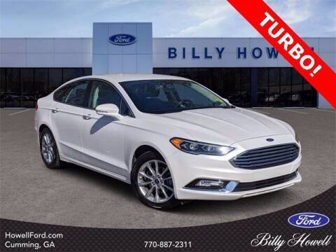 2017 Ford Fusion for sale at BILLY HOWELL FORD LINCOLN in Cumming GA