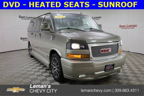 2014 GMC Savana for sale at Leman's Chevy City in Bloomington IL