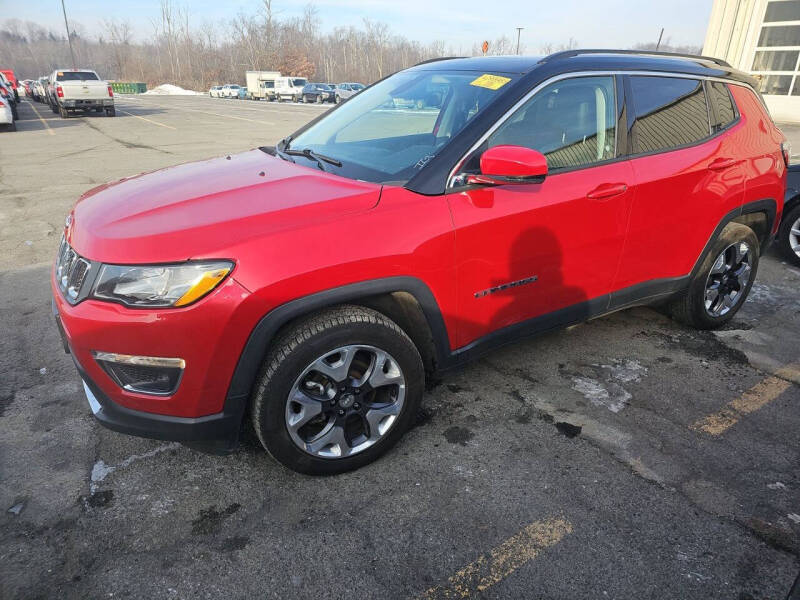 2017 Jeep Compass for sale at Rinaldi Auto Sales Inc in Taylor PA