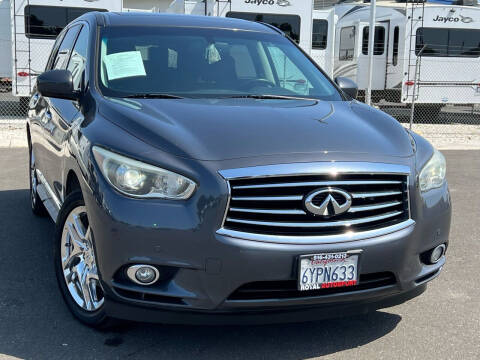 2013 Infiniti JX35 for sale at Royal AutoSport in Elk Grove CA