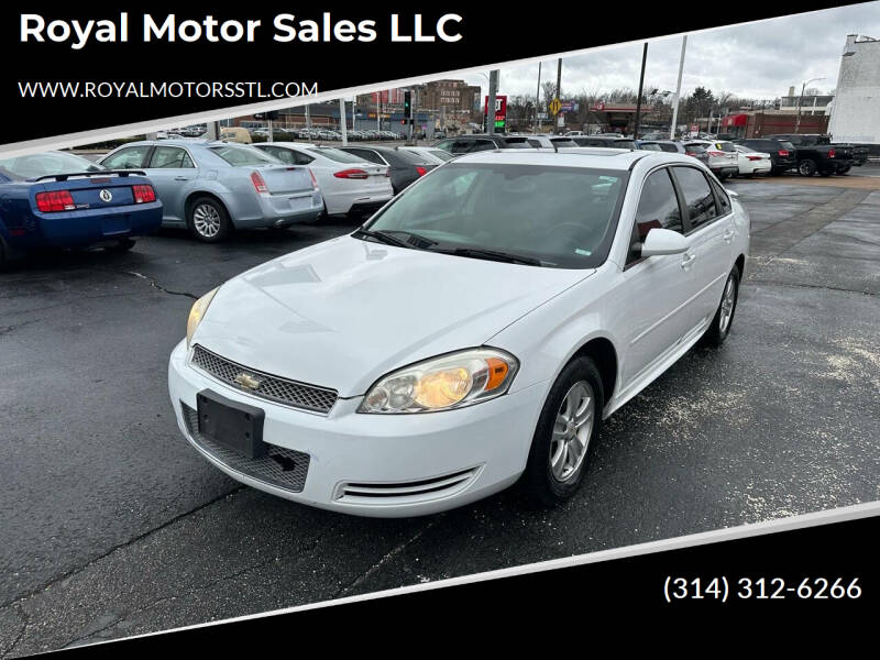 2013 Chevrolet Impala for sale at Royal Motor Sales LLC in Saint Louis MO