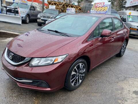 2013 Honda Civic for sale at White River Auto Sales in New Rochelle NY