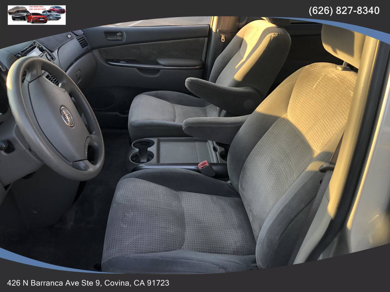 2006 Toyota Sienna for sale at JMB AUTO SALES INC in Covina, CA