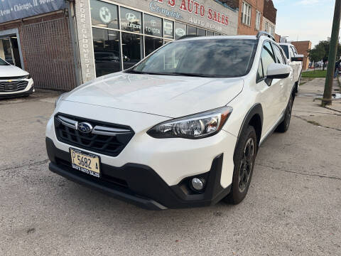 2021 Subaru Crosstrek for sale at SAM'S AUTO SALES in Chicago IL