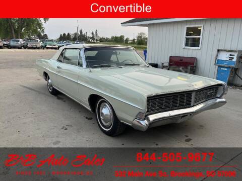 1968 Ford Galaxie for sale at B & B Auto Sales in Brookings SD