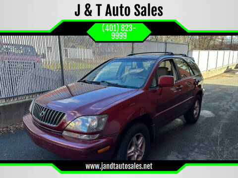 2000 Lexus RX 300 for sale at J & T Auto Sales in Warwick RI