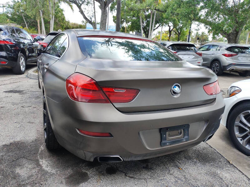 2013 BMW 6 Series 650i Gran Coupe