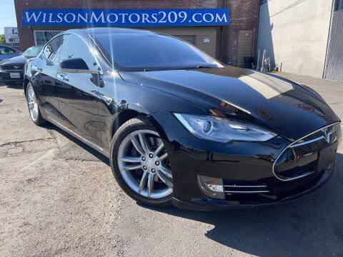 2013 Tesla Model S for sale at WILSON MOTORS in Stockton CA