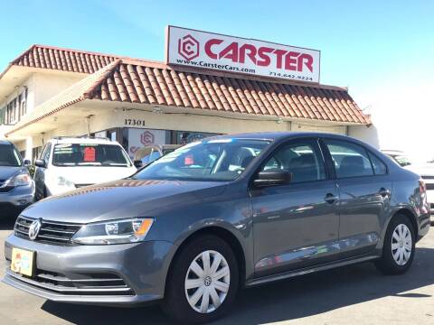 2015 Volkswagen Jetta for sale at CARSTER in Huntington Beach CA
