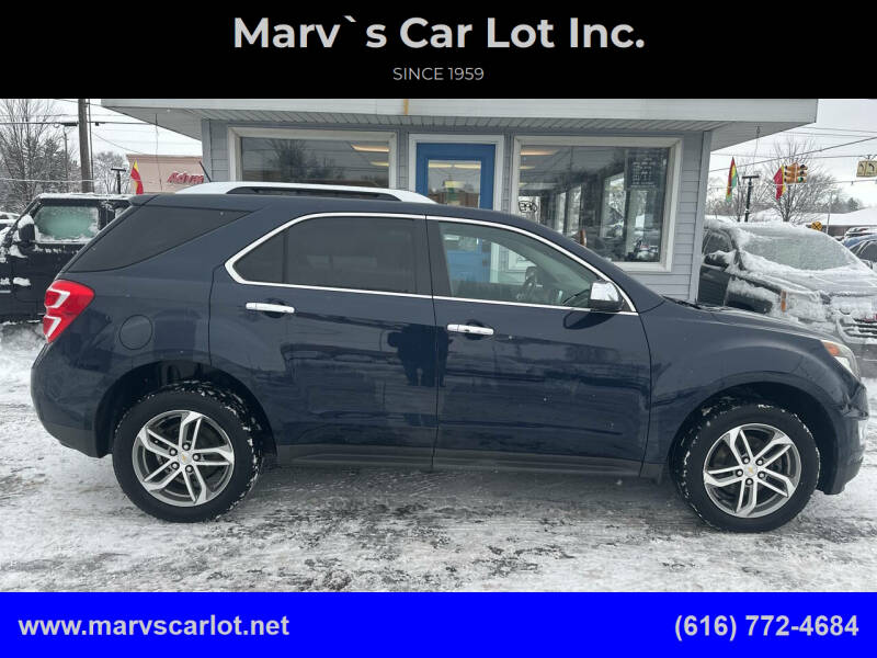 2017 Chevrolet Equinox for sale at Marv`s Car Lot Inc. in Zeeland MI