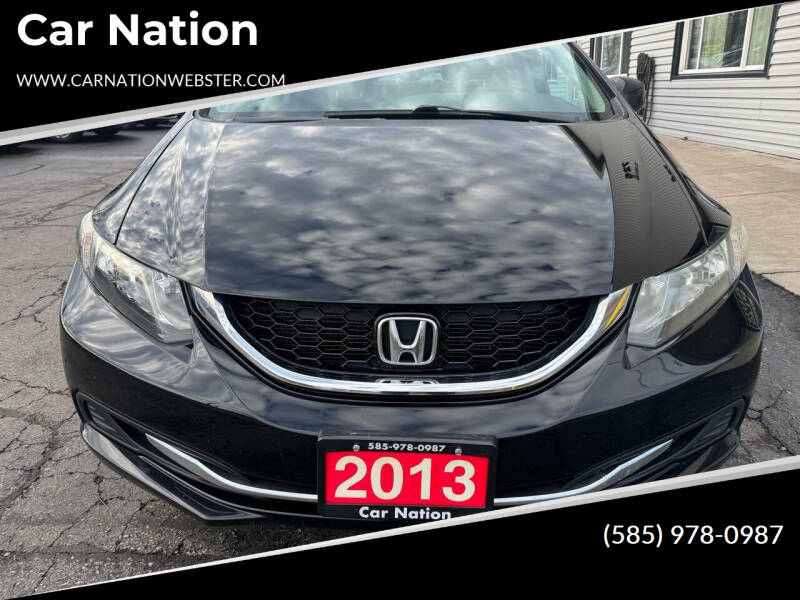 2013 Honda Civic for sale at Car Nation in Webster NY