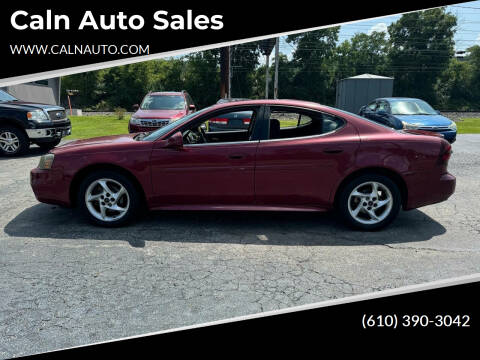 2004 Pontiac Grand Prix for sale at Caln Auto Sales in Coatesville PA