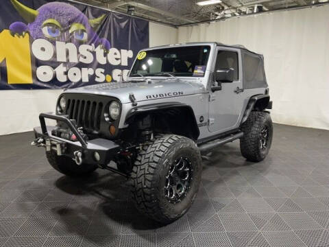 2013 Jeep Wrangler for sale at Monster Motors in Michigan Center MI