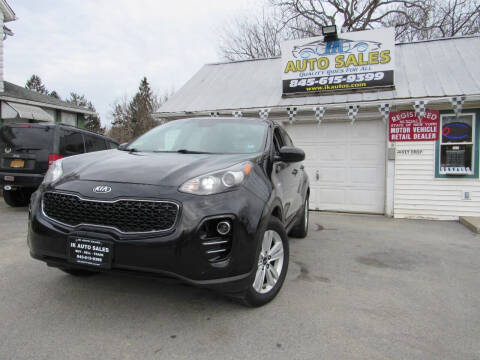 2017 Kia Sportage for sale at IK AUTO SALES LLC in Goshen NY
