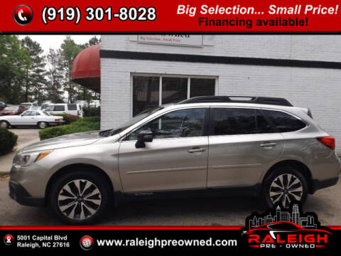 2016 Subaru Outback for sale at Raleigh Pre-Owned in Raleigh NC