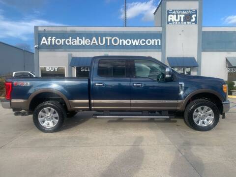 2017 Ford F-250 Super Duty for sale at Affordable Autos in Houma LA