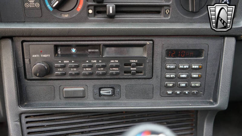 1986 BMW 6 Series 635CSi