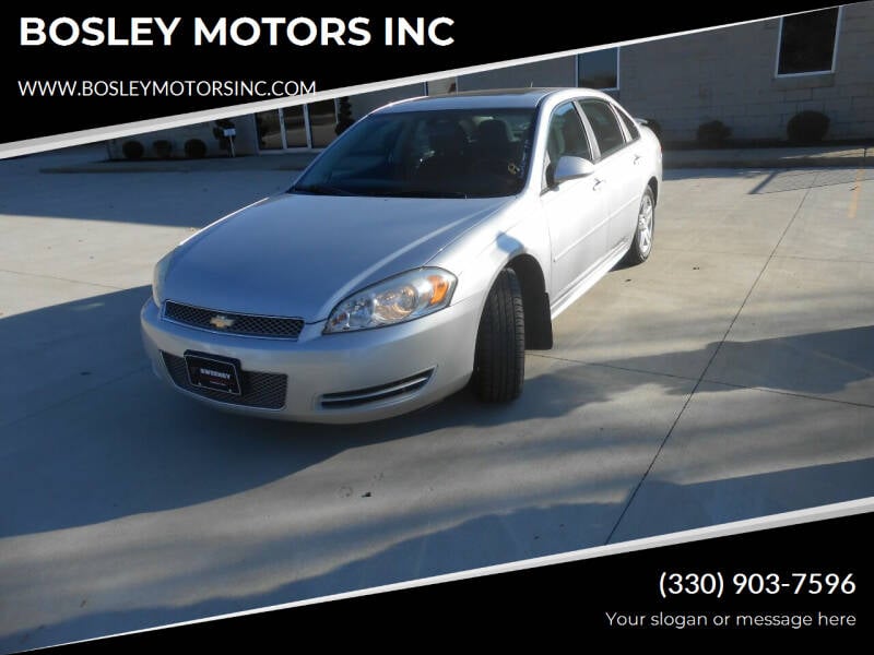 2012 Chevrolet Impala for sale at BOSLEY MOTORS INC in Tallmadge OH