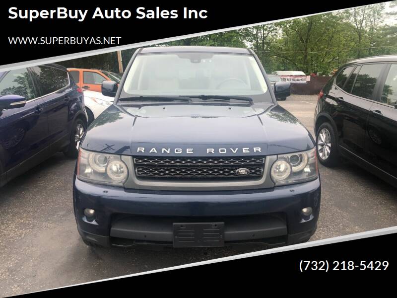 2011 Land Rover Range Rover Sport for sale at SuperBuy Auto Sales Inc in Avenel NJ