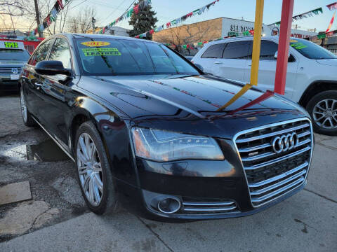 2012 Audi A8 L for sale at Illinois Vehicles Auto Sales Inc in Chicago IL