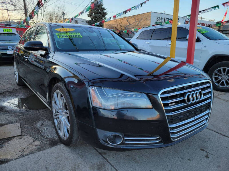 2012 Audi A8 L for sale at Illinois Vehicles Auto Sales Inc in Chicago IL