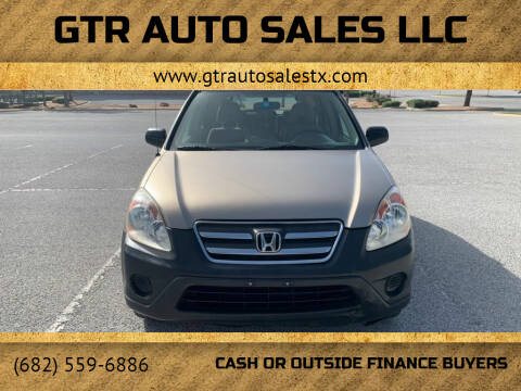2005 Honda CR-V for sale at GTR Auto Sales LLC in Haltom City TX