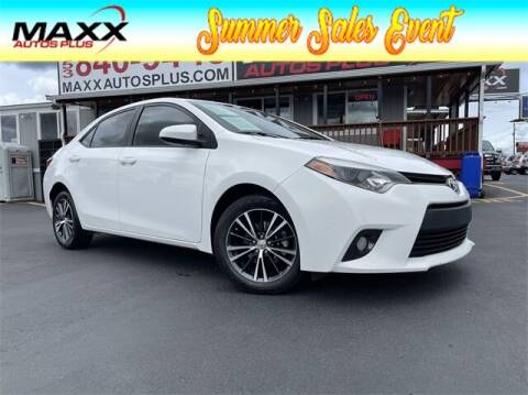2016 Toyota Corolla for sale at Maxx Autos Plus in Puyallup WA